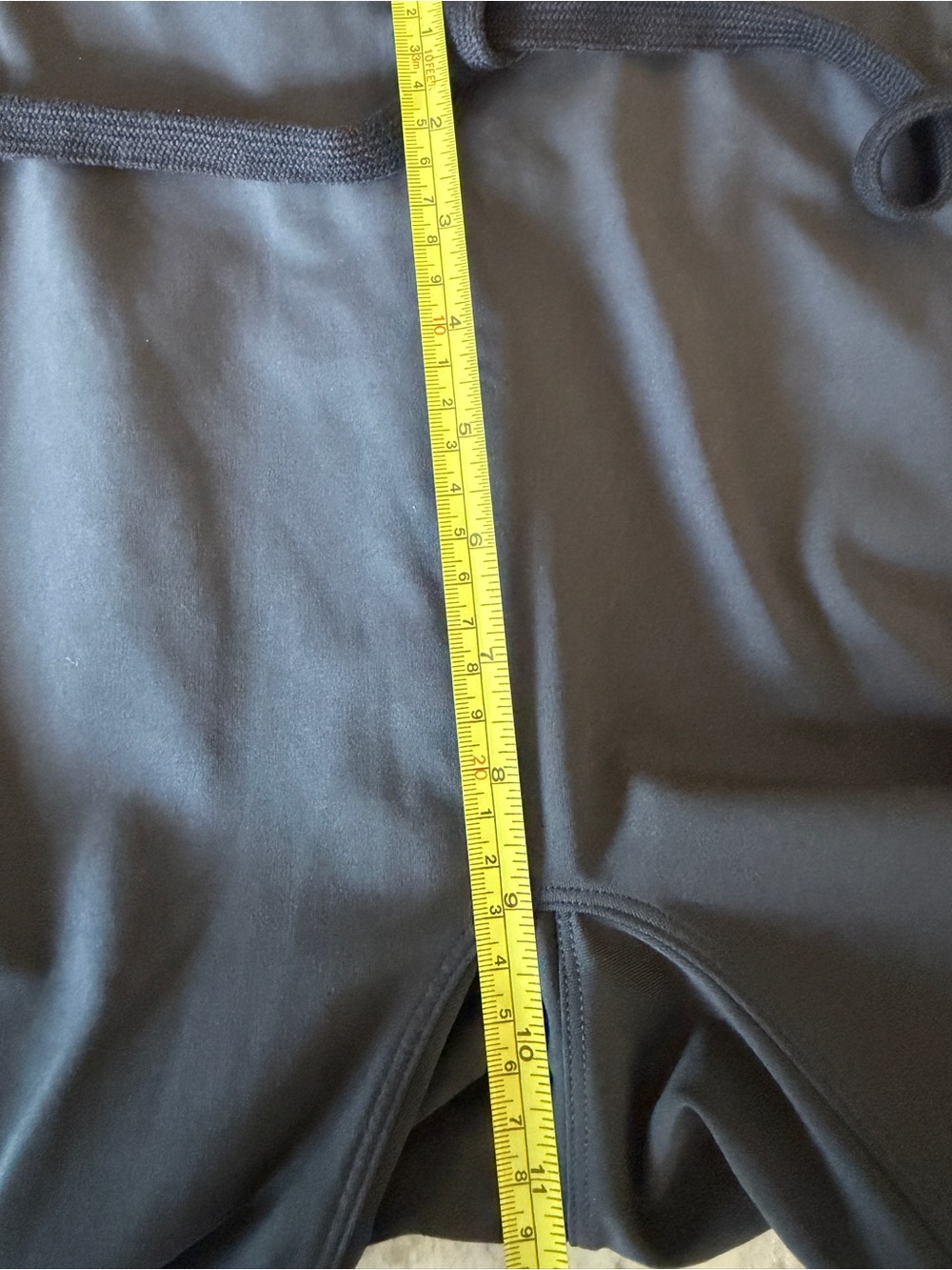Lululemon Dropt Mid Rise Drawstring Pant Deep Coal Size 4 - Picture 12 of 15